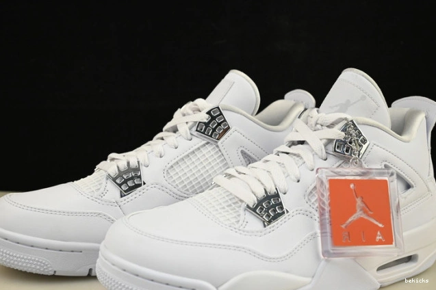 Cheap white 308497-100 air money” jordan “pure retro 4 0306