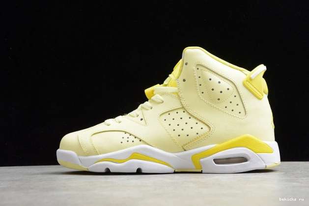 air (gs) dynamic floral jordan yellow 6 543390-800 retro 0314