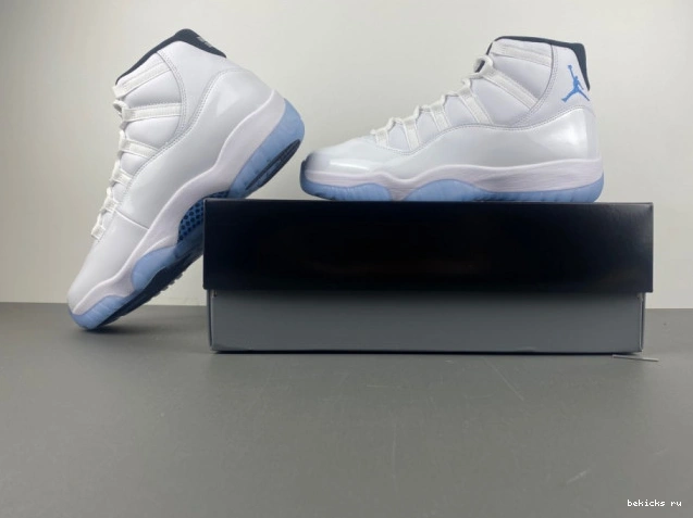 Reps ct8012-104 air 11 jordan “legend blue” 0312