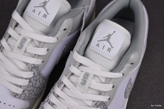 Rep air elephant prm dh4269-100 grey smoke jordan low 1 0318