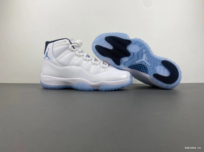 Reps ct8012-104 air 11 jordan “legend blue” 0312