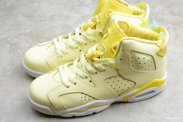 Cheap air (gs) dynamic floral jordan yellow 6 543390-800 retro 0314