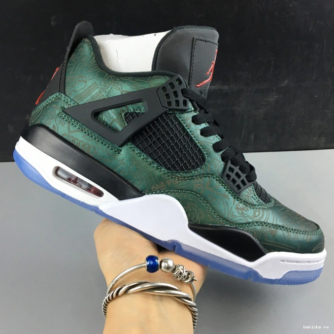 Cheap jordan 4 laser green air aj4-1043515 0308