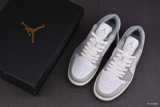 Rep air elephant prm dh4269-100 grey smoke jordan low 1 0318