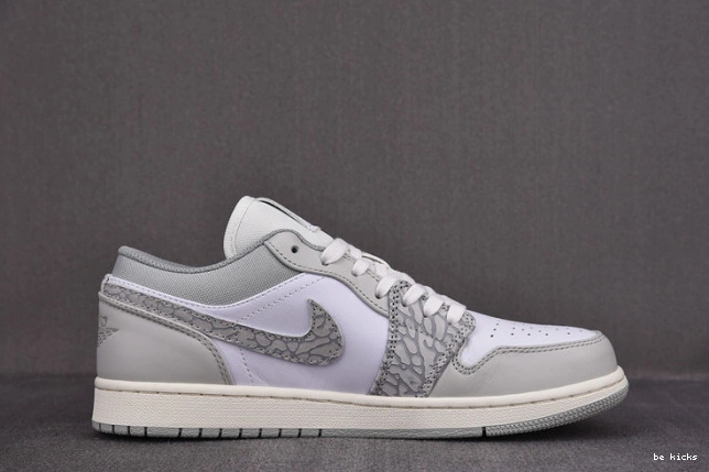 Rep air elephant prm dh4269-100 grey smoke jordan low 1 0318