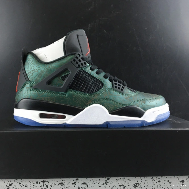 Cheap jordan 4 laser green air aj4-1043515 0308