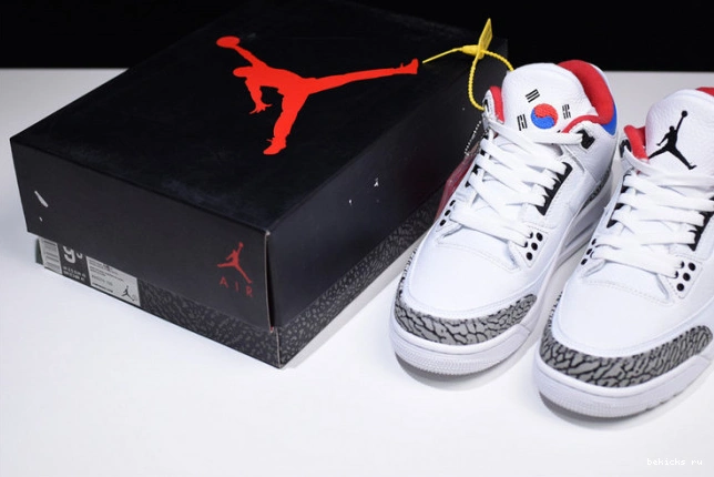 Reps air 3 retro seoul jordan av8370-100 korea 0312