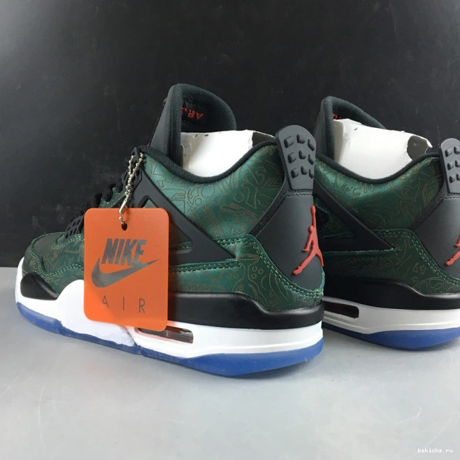 Cheap jordan 4 laser green air aj4-1043515 0308