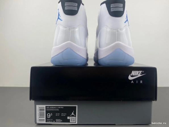 Reps ct8012-104 air 11 jordan “legend blue” 0312